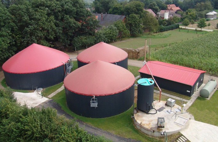 Betonbehälter, Biogasanlagen - Lehner Systembau