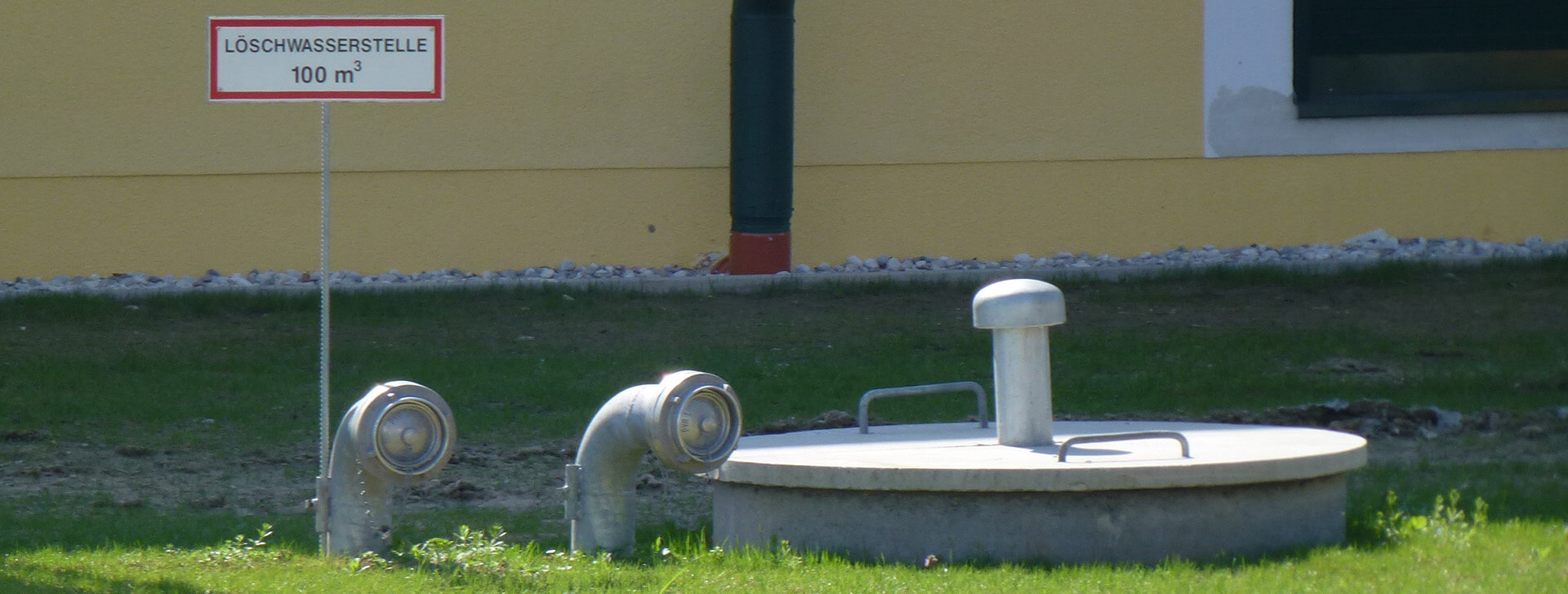 Löschwasserbehälter, Betonbehälter - Lehner Systembau