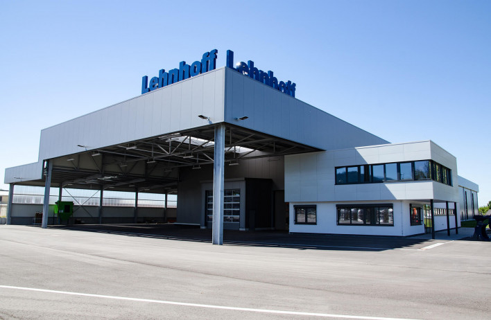 Gewerbebau, Fundamentbau, Gewerbehallen - Lehner Systembau